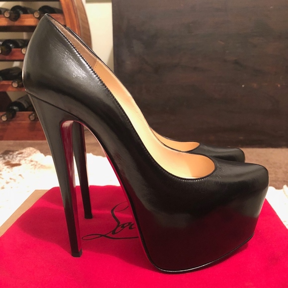 Christian Louboutin Shoes - Christian Louboutin Daffodile Leather Platforms